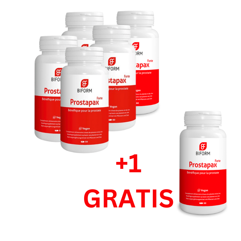 Prostapax FORTE 5 x 60 Kapseln + 1 x GRATIS!