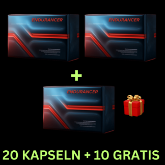 20 Kapseln Endurancer24 + 10 Kapseln GRATIS (blau/ im Blister)