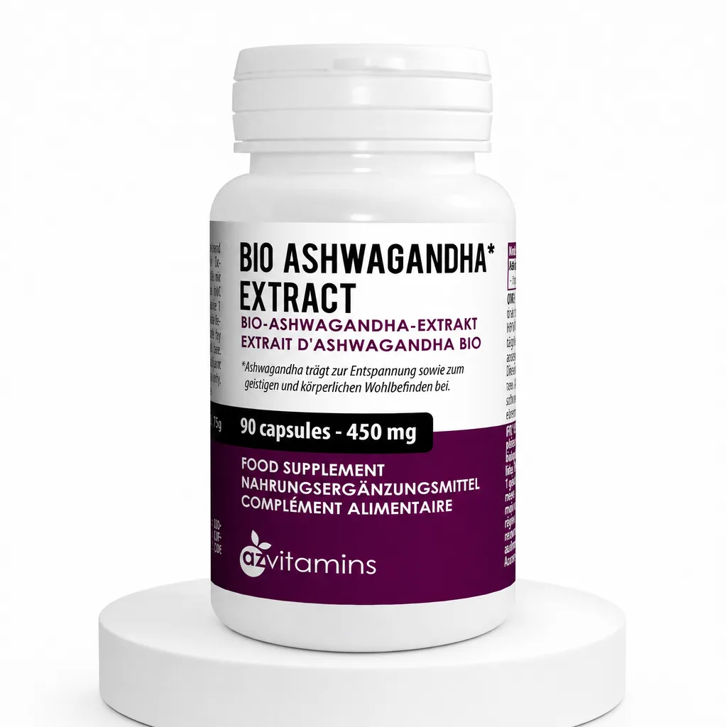 Ashwagandha Bio Kapseln 90 Stk. 450 mg